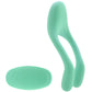 Tryst V2. Multi-Erogenous Silicone Vibe in Mint