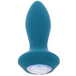 Power Gem Vibrating Petite Crystal Probe in Blue