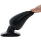 The Classic Large Butt Plug in Black