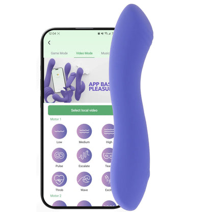 Connect App Controlled Contoured G Vibe