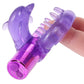 BodyWand Rechargeable Dancing Dolphin Tickle Ring in Purple