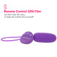 PinkCherry Remote Control Bullet Vibe in Purple