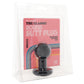 The Classic Small Round Butt Plug in Black