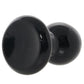 The Classic Small Round Butt Plug in Black