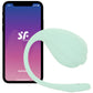 Satisfyer Smooth Petal Wearable Vibe in Mint