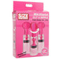 Size Matters MAXtwist Clit & Nipple Sucker Set in Pink