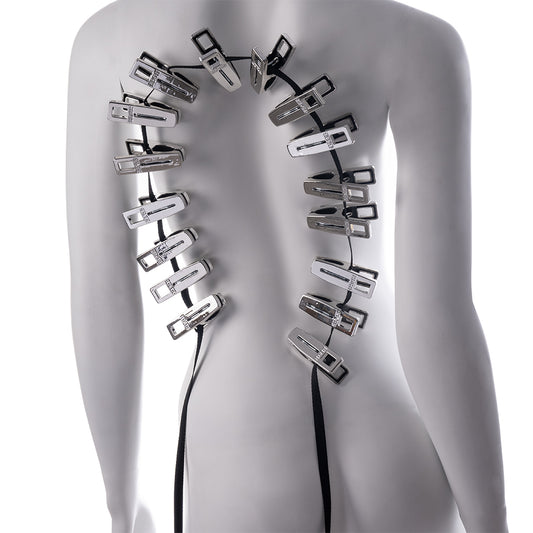 Edge Body Zipper Clothes Pin Set