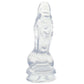 Crystal Jellies 8.5 Inch Invader Dildo in Clear
