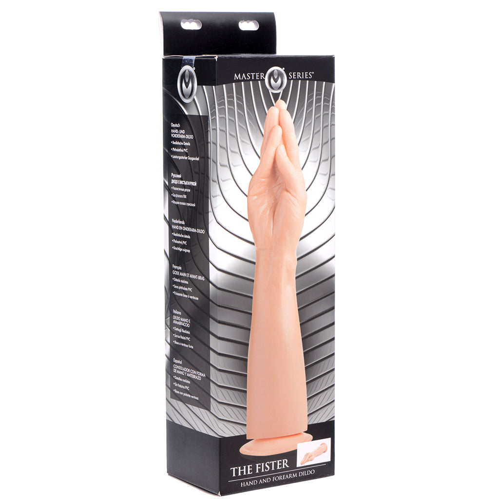 Master Series The Fister Hand & Forearm Dildo PinkCherry Canada Master Series The Fister Hand & Forearm Dildo PinkCherry Canada