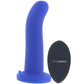 WhipSmart Curved 5.5 Inch Remote Vibe in Blue