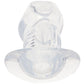 Master Series Dicked Hollow Anal Plug in Small