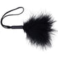 S&M Peaches 'n CreaMe Wrist Feather Ticker in Black