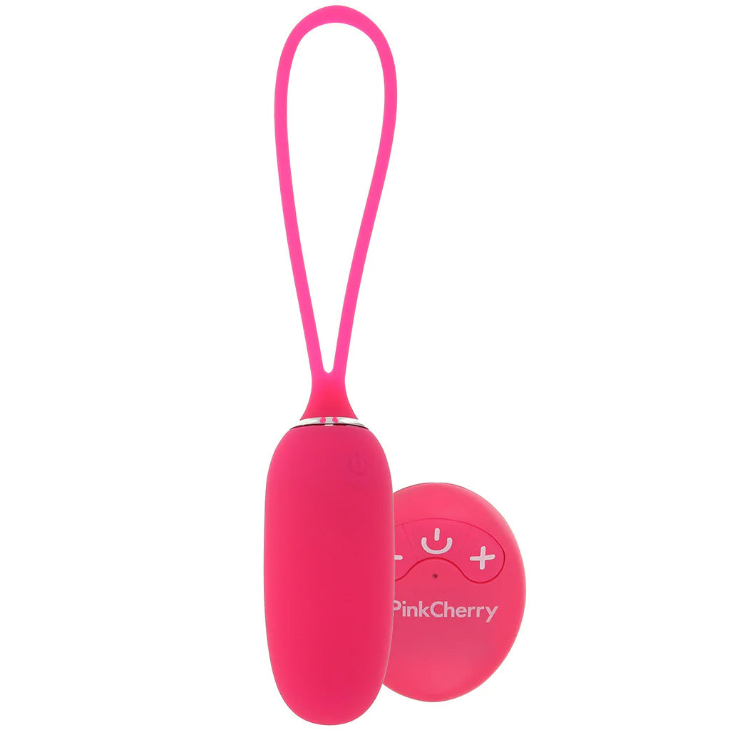 PinkCherry Remote Control Bullet Vibe in Pink