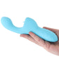 Rechargeable Butterfly Kiss Flicker Vibrator in Blue