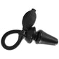 Anal Fantasy Inflatable Silicone Anal Plug in Black