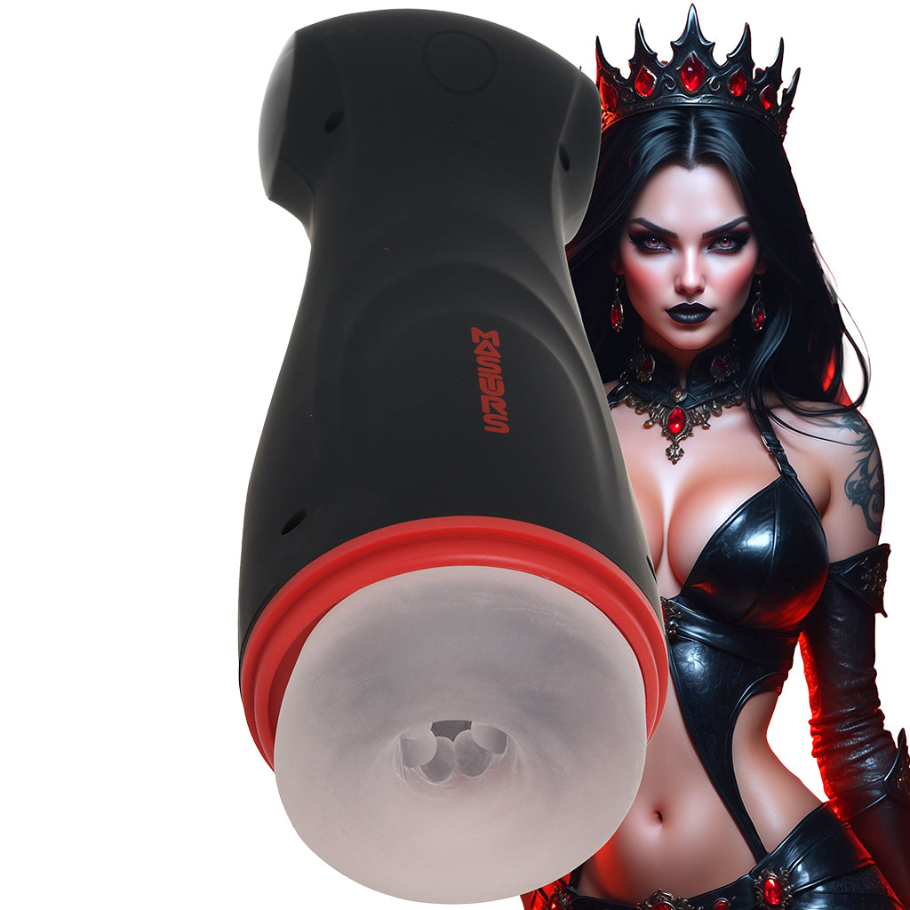 Premium Pulsing And Warming Silicone Stroker