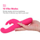 PinkCherry G-Spot Stroker Rabbit Vibe in Pink