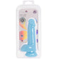 Declan 6.5 Inch Silicone Dildo in Blue