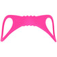Sex & Mischief Hot Pink Silicone Cuffs in Large