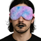Ouch! Fluffy Blindfold in Multi-Colour