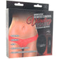 Wireless Remote Vibrating Red Panties in M/L