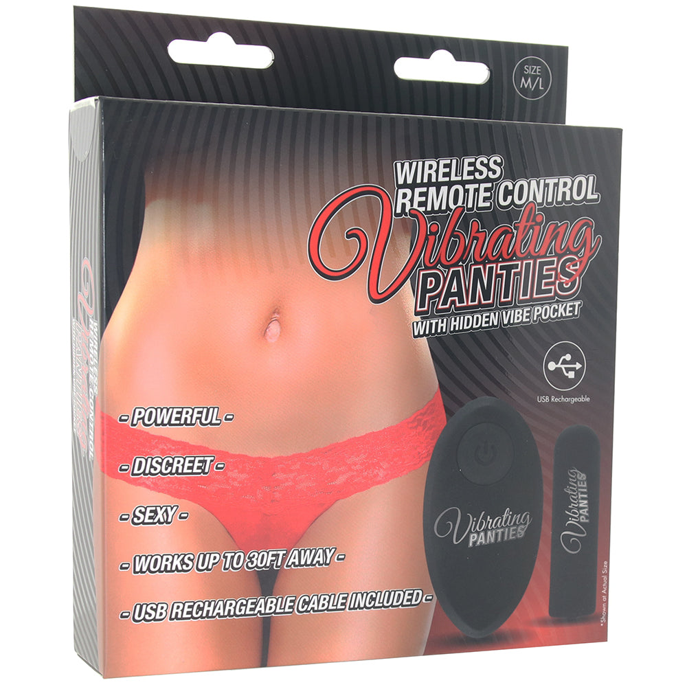 Wireless Remote Vibrating Red Panties /L PinkCherry Canada Wireless Remote Vibrating Red Panties /L PinkCherry Canada
