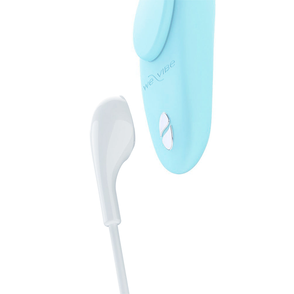 We-Vibe Moxie+ Wearable Clitoral Vibe in Aqua – PinkCherry Canada