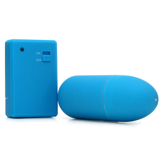 Neon Remote Control Bullet Vibe in Blue