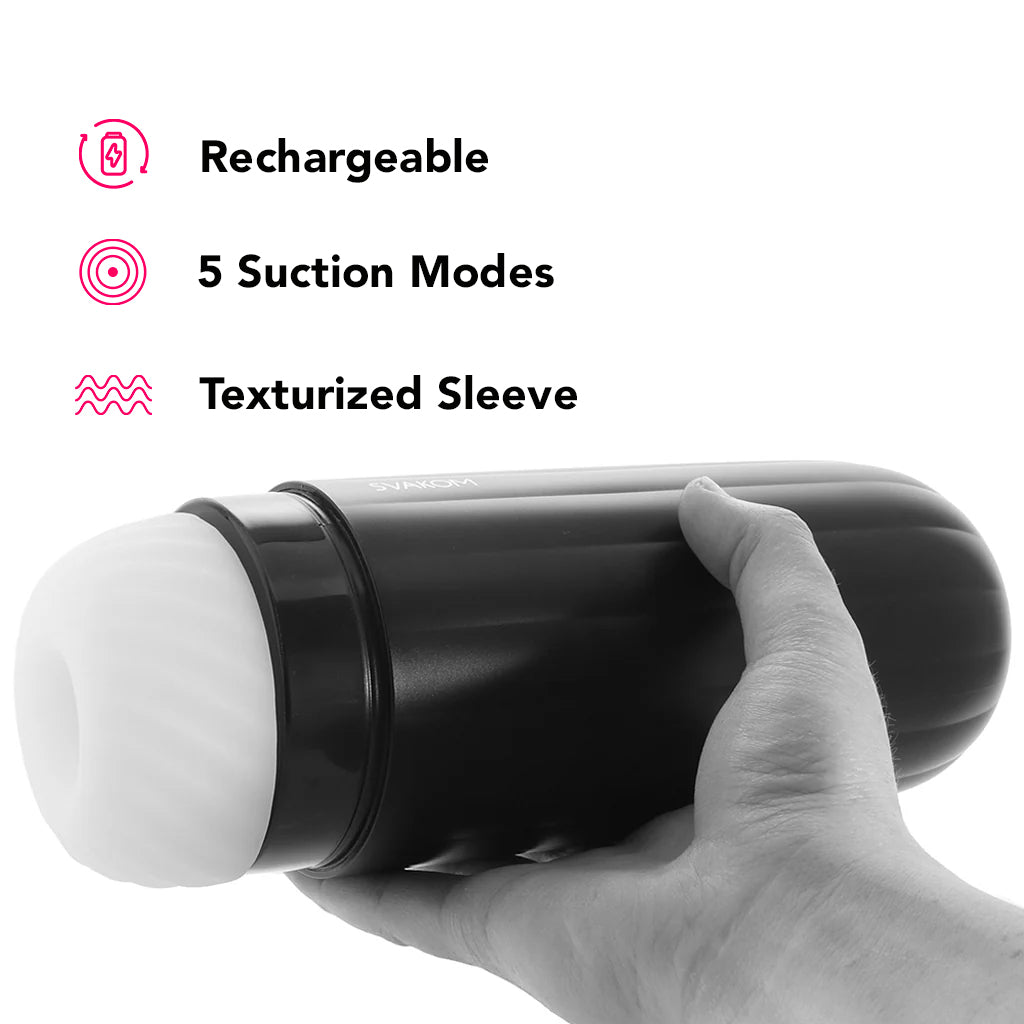 Sam Neo Interactive Suction & Vibration Masturbator PinkCherry Canada Sam Neo Interactive Suction & Vibration Masturbator PinkCherry Canada