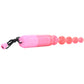 Waterproof Vibrating Pleasure Beads in Pink