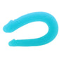 Silicone AC/DC Double Dildo in Teal