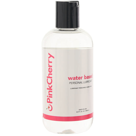 PinkCherry Water Based  Lubricant in 8oz/240ml