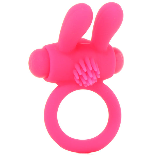 Neon Rabbit Vibrating Cock Ring