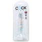 King Cock 6 Inch Dildo in Clear