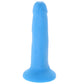 Neo Elite 6 Inch Silicone Dual Density Cock in Blue