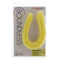 Boundless AC/DC Dildo in Yellow