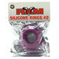 Silicone Cock Rings #2 in Purple
