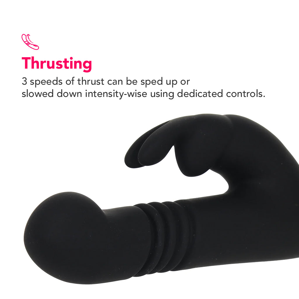 Greedy Girl Thrusting G-Spot Rabbit Vibrator – PinkCherry Canada