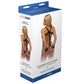 WhipSmart Diamond Wristraint Harness and Cuffs in Blue