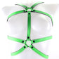 Ouch! Glow In The Dark Body Harness in S/M