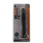 Dr. Skin Plus 9 Inch Thick Posable Dildo in Black