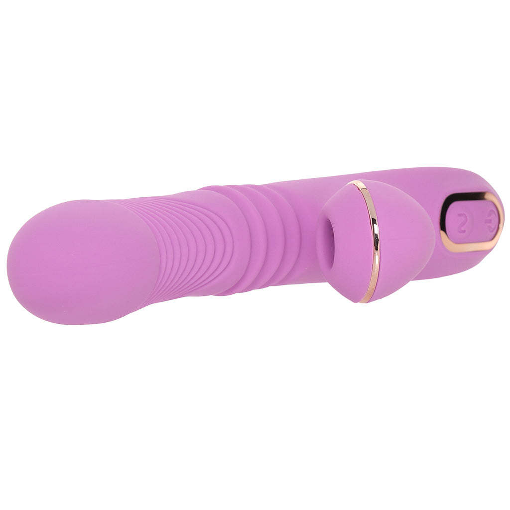 Shegasm Pro-Thrust Suction Rabbit in Pink PinkCherry Canada Shegasm Pro-Thrust Suction Rabbit in Pink PinkCherry Canada