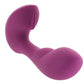 Playboy Arch Stroking G-Vibe in Wild Aster