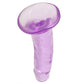 B Yours Plus Hard n’ Happy 5 Inch Jelly Dildo in Purple