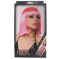 Cleo Wig in Hot Pink