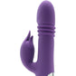 Enchanted Kisser Thrusting Rabbit Vibe in Purple