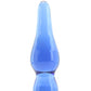 Chrystalino Lollypop Blue Glass Wand