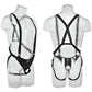11" Two Cocks One Hole Hollow Suspender Strap-On
