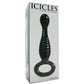 Icicles No. 68 Glass Dildo in Black