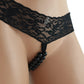 Stimulating Panties with Pearl Pleasure Beads in S/M